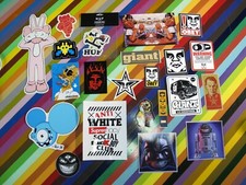 1990s to 2010s graffiti art pop sticker - Whatson Bigfoot Huf English +