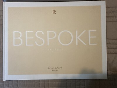 2023 Rolls Royce Bespoke Yearbook Catalog Brochure Hardback 16  x 12  NEW