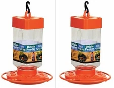 FIRST NATURE ORIOLE FEEDER 32 OZ WIDE MOUTH #3088 EASY CLEAN - 2 PACK - USA