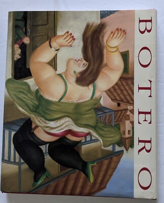 Botero Canvas by Fernando Botero (Hardcover, from Italy) Rizzoli 1997 First Edit