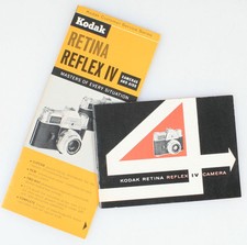 KODAK RETINA IV BROCHURE SET OF 2