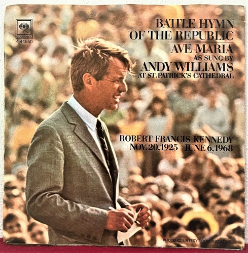 Andy Williams & St. Charles Borromeo Choir – Battle Hymn of the Republic: NM- - Picture 5 of 7