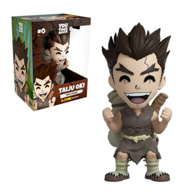 Yoo Tooz TAIJU OKI 5'' Vinyl Figure Dr Stone Collectible New With Box Protector