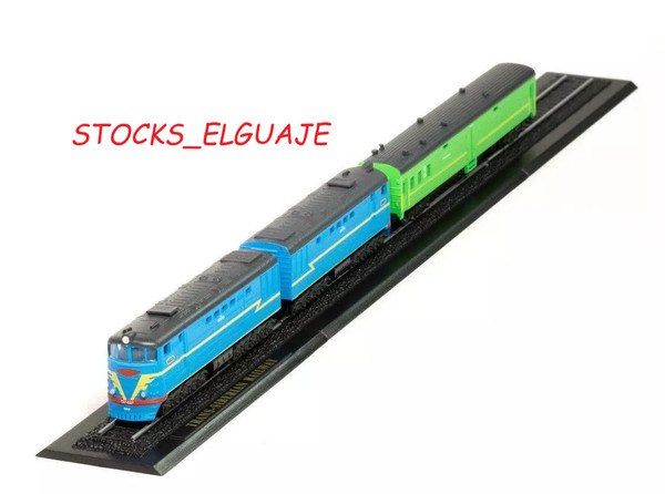 ESCALA 1/220 ATLAS MINI TRANS-SIBERIAN RAILWAY FERROCARRIL LOCOMOTORA VAGON