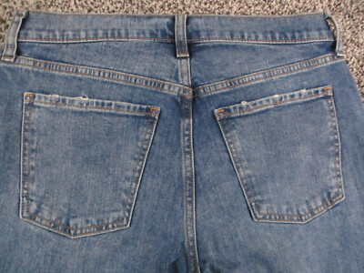 Old Navy Jeans Womens 4 Blue Denim Boyfriend Mid Rise Medium Wash Retro 29x25