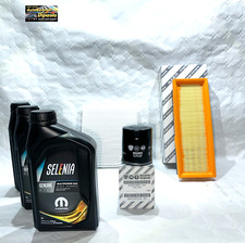 KIT TAGLIANDO FIAT 500 PANDA NATURAL POWER 1.2 GPL METANO SELENIA+3FILTRI ORIGIN