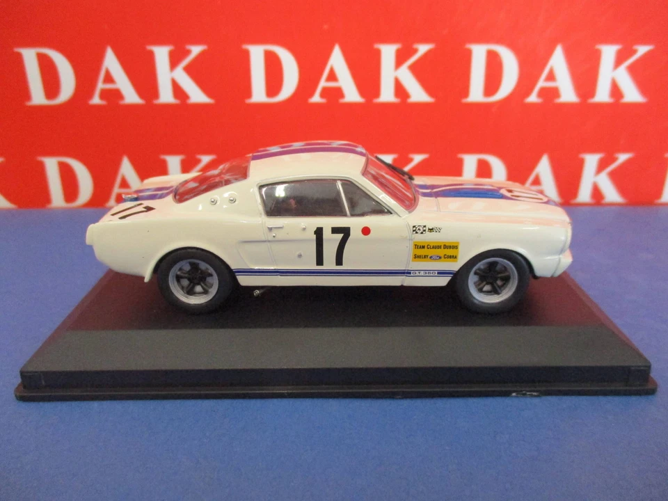 Die cast 1/43 Modellino Auto Shelby GT350 24H Le Mans 1967 C. Dubois - Immagine 4 di 4