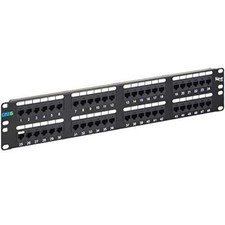 ICC CAT6 Patch Panel with 48 Ports and 2 RMS