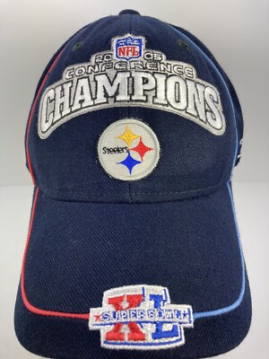 Pittsburgh Steelers NFL 2005 Conference Champions Reebok Hat  display picture 2