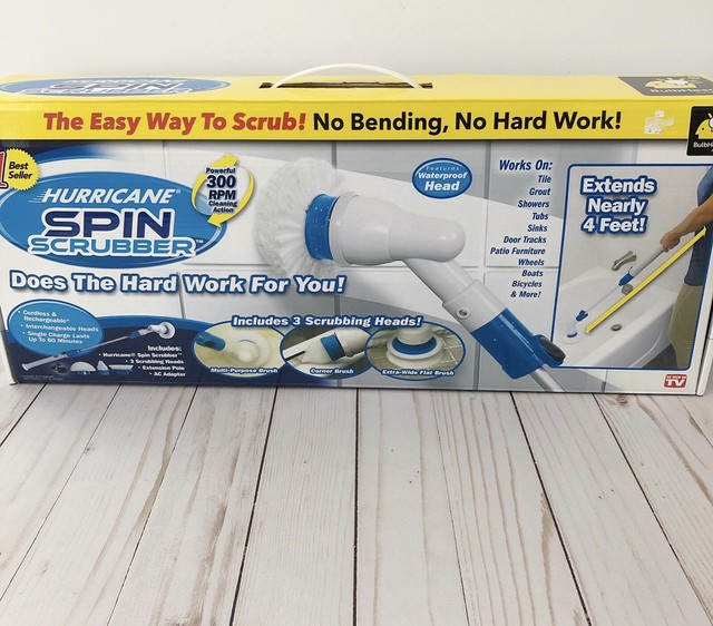 hurricane spin scrubber cordless