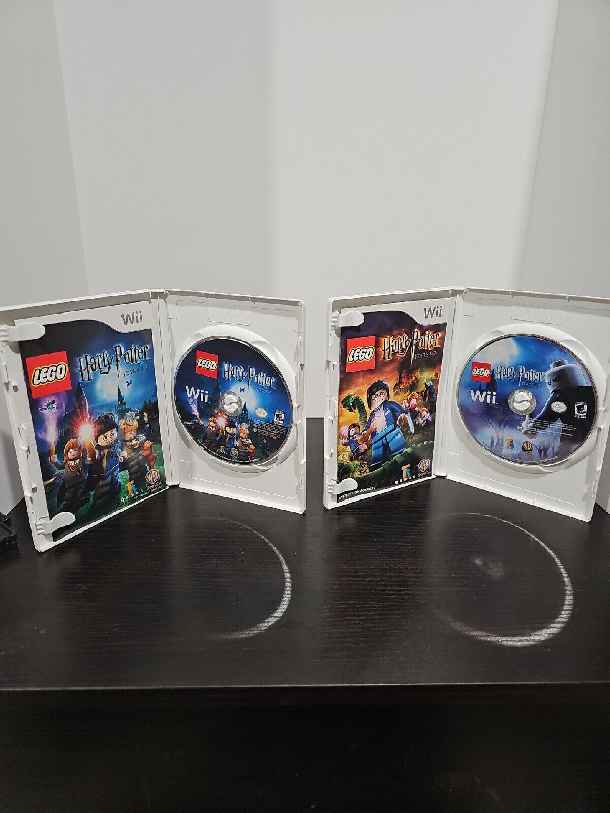 LEGO Harry Potter Years 1-4 and Years 5-7 (Nintendo Wii) With Manuals