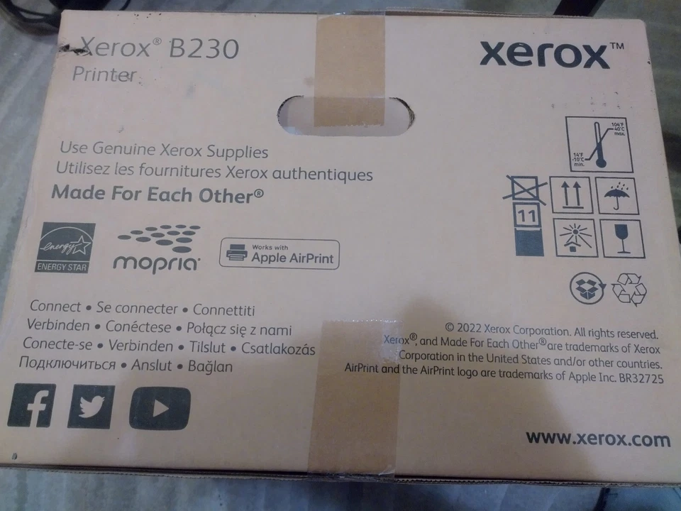 Xerox B230 Stampante Laser A4 USB E Network Wireless - Immagine 3 di 4