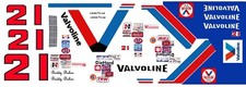  21 Buddy Baker Valvoline Thunderbird Wood Bros. 1/64th Waterslide Decals