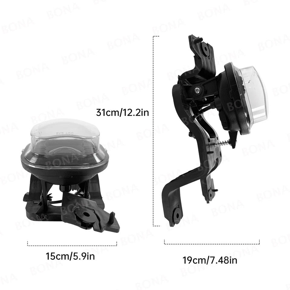 Luces antiniebla LED Super Duty para Ford F-250 F-350 F-450 F-550 2008-2010 Foto 3 de 4