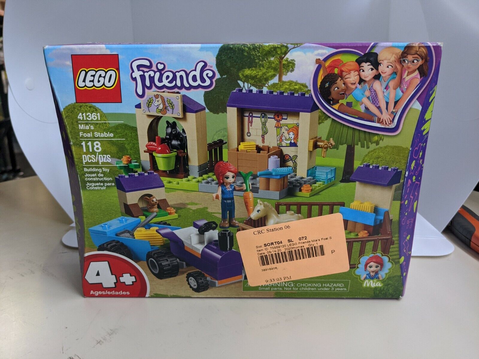LEGO Friends Mia's Foal Stable Set (41361)