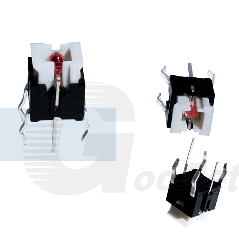 Lot De 100 Micro-interrupteurs Tactiles - 10 Valeurs Différentes (10x10) - SPST - Neuf