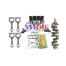 4D95 4D95S-W-1 Overhaul Rebuild Kit &Crankshaft&ConRod For Komatsu Engine PC60-5