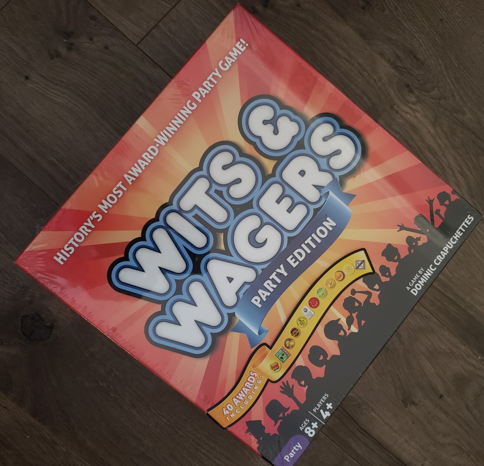 NEW SEALED Wits and Wagers Board Game Party Edition, North Star Games 2017 