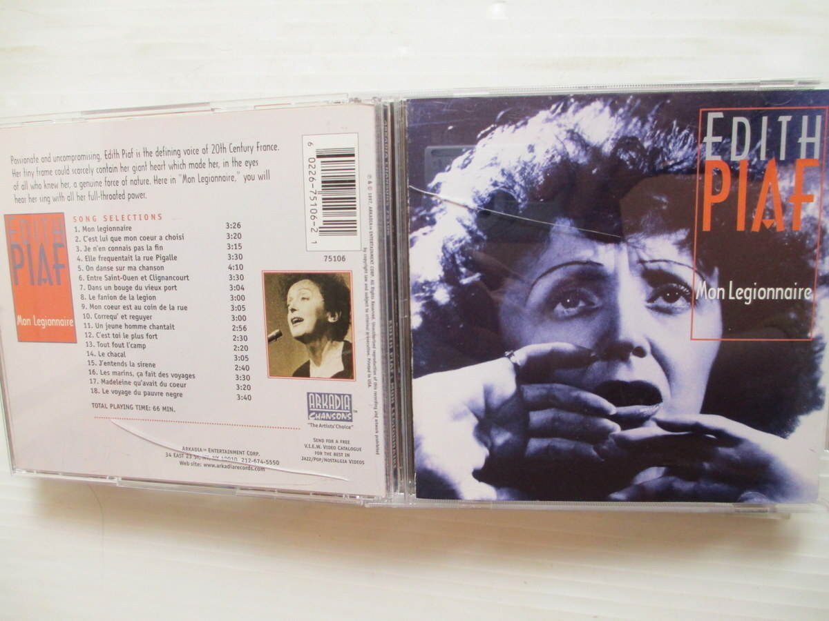【CD】エディット・ピアフ★ Mon Legionnaire Amazon.co.jp: Mon Legionnaire: ミュージック