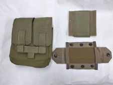 NIB USGI USMC EAGLE INDUSTRIES KHAKI MOLLE 200 RD SAW POUCH NSN 8415-01-519-5198