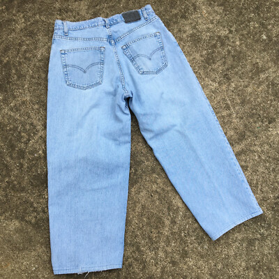 Vintage Levis Silvertab Silver Tab Denim Skate Surf Baggy Grunge