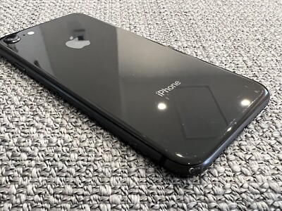 iPhone 8 Space Gray black Housing Frame Back Cover Original