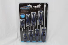 Power Torque Screwdriver Set Of 8 Phillips, Slotted 
