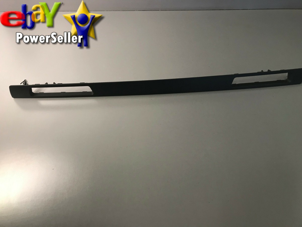 GENUINE BMW 3 SER E90 DECOR STRIP, DRINKS HOLDER SCHWARZ  