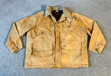 VTG Red Head Bone Dry Men's Tan Canvas Bird Hunting Chore Jacket - Size XXL