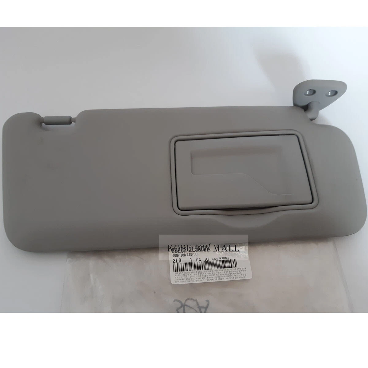 2008 hyundai sale elantra sun visor