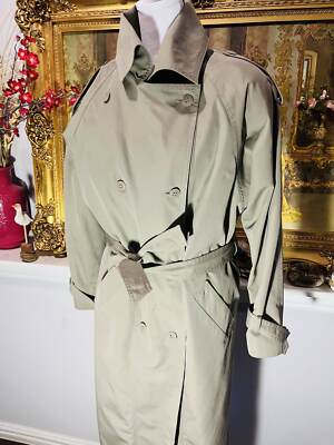 Vintage J Gallery Trench coat Size 7/8 | eBay