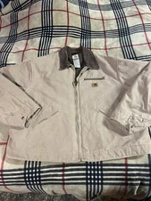  Vintage  Carhartt J97 SDL  Detroit Blanket Lined Jacket Brown size 3x