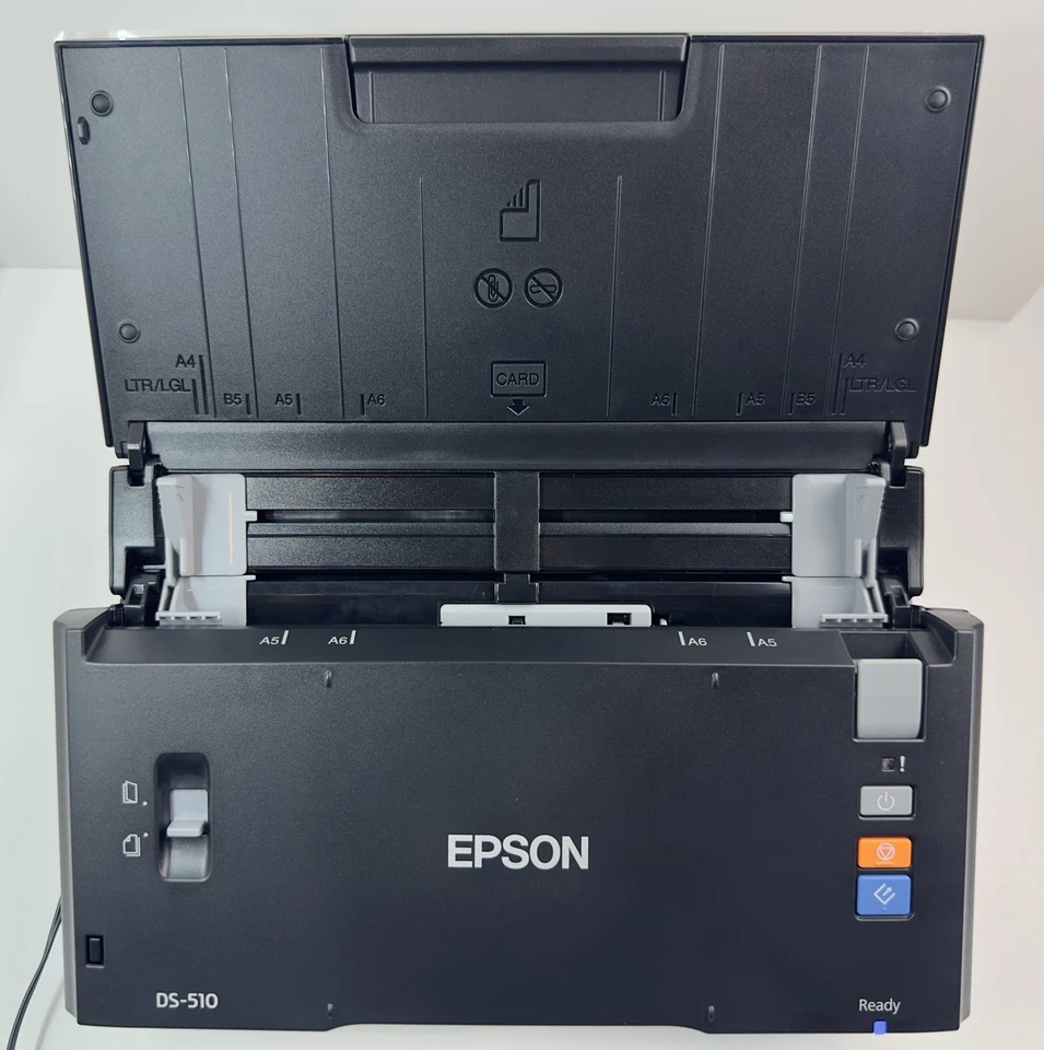 Epson WorkForce DS-510 Color Document Scanner J341A- With OEM Bundle-Very Good - Image 4 of 4