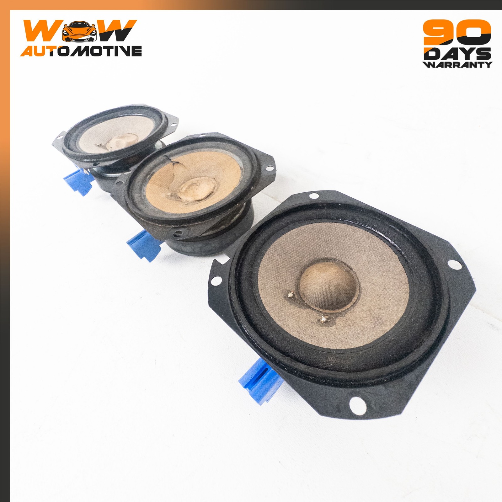 04-13 CHEVROLET CORVETTE C6 XLR FRONT RADIO SOUND SPEAKER ASSEMBLY SET OEM