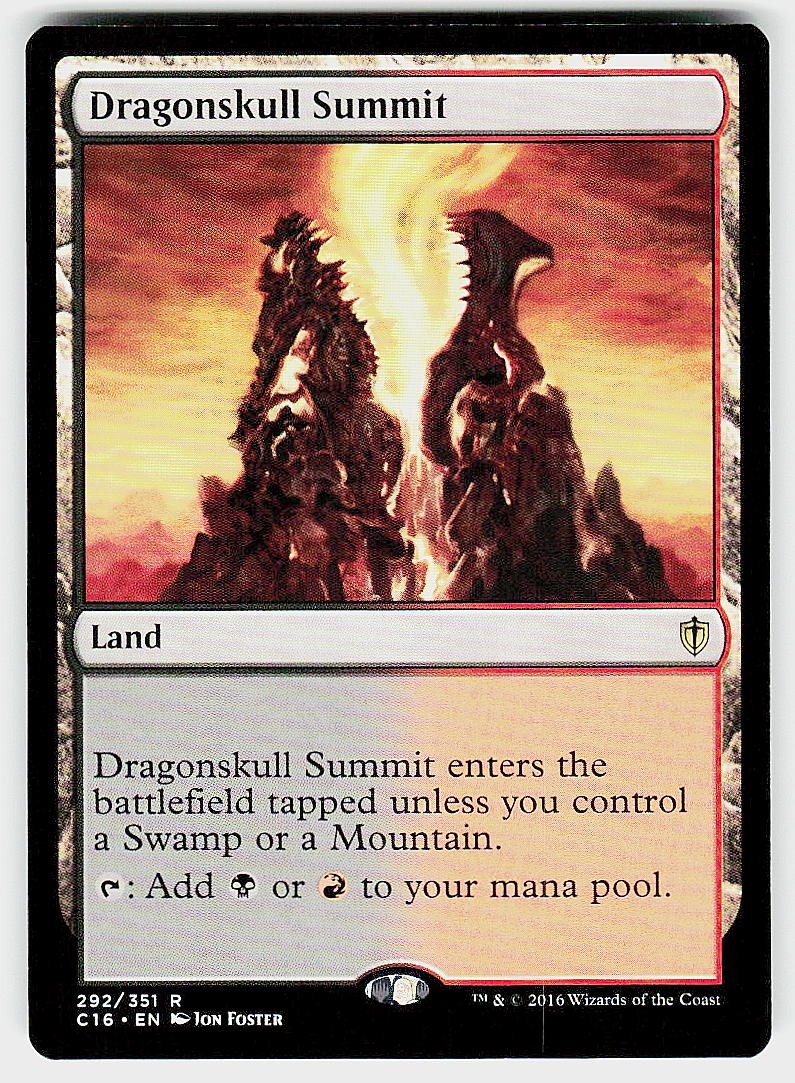 Dragonskull Summit Commander 2016 292 NM
