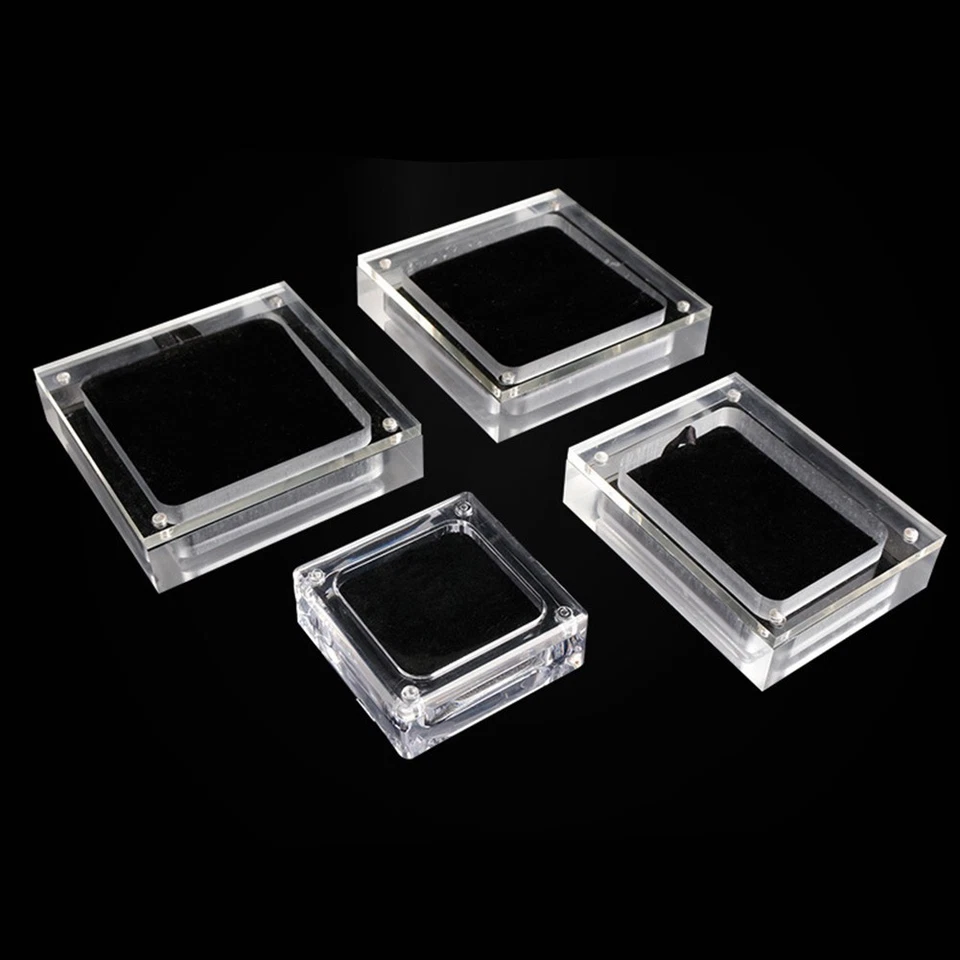 Schlanker durchsichtiger Schmuckhalter im Design perfekt f��r Displays oder Aufb - Bild 3 von 4