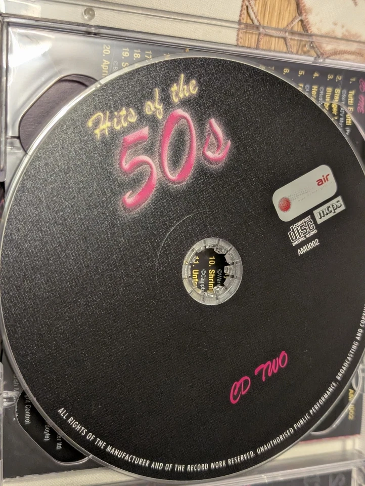 Various - Hits of the 50s Doppel CD sehr guter Zustand Blueberry Hill Chicago - Bild 4 von 4