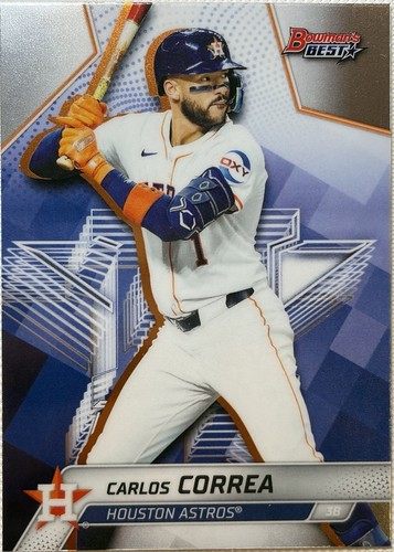 2025 Bowman Chrome - Carlos Correa, Carlos Correa #54 Blue