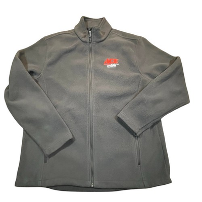 #ad #ad ACE Hardware Employee Gray Full Zip Fleece Jacket Logo Men XL $18.99