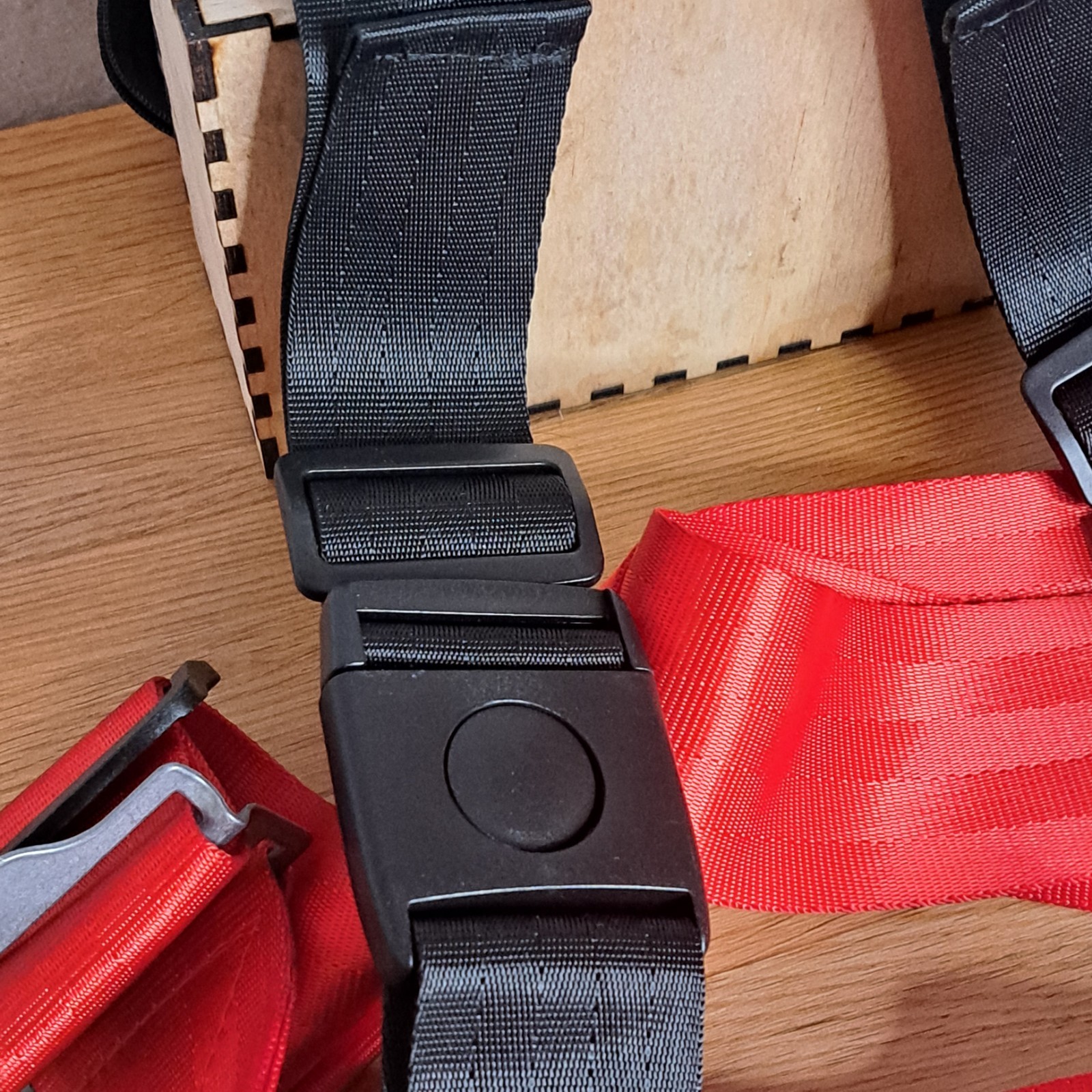 Airplane Safety Travel Harness Kids Red Universal Fit Similar to CARES Toddler