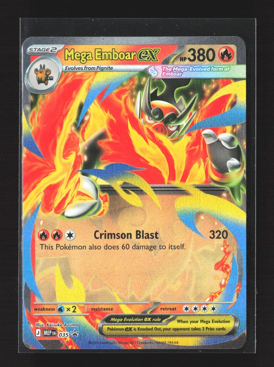 2025 ポケモン MC JP MEGA EMBOAR ex PSA10 Mega Emboar ex #762 Prices | Pokemon Japanese Start Deck 100