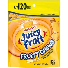 Juicy Fruit Chewing Gum, Value Pack - 120 Count Bulk Gum Bag........
