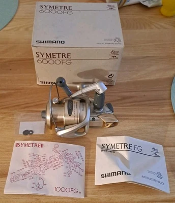 Neu Angelrolle Shimano Symetre 6000 FG OVP Made in Japan Unbenutzt Spinnrolle - Bild 1 von 4