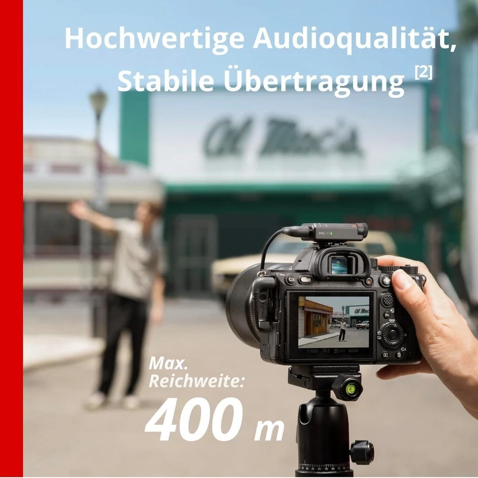 DJI Mic Mini (1 Sender + 1 Empfänger), Kabelloses Lavalier Mikrofon, Bluetooth - Bild 3 von 4
