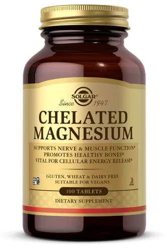 Chelated Magnesium 100 Tablets Solgar