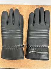 Vintage Black Snow Gloves Avon Adult One Size Insulated Skiing Wrist Length