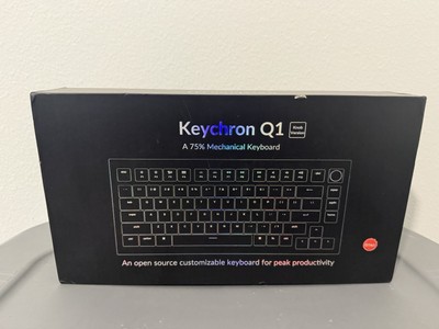 KEYCHRON Q1 RGB CUSTOM MECHANICAL KEYBOARD - VERSION 1