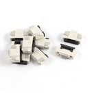 10Pcs Clamshell Type Bottom Port 6Pin 0.5mm Pitch FFC FPC Sockets Connector