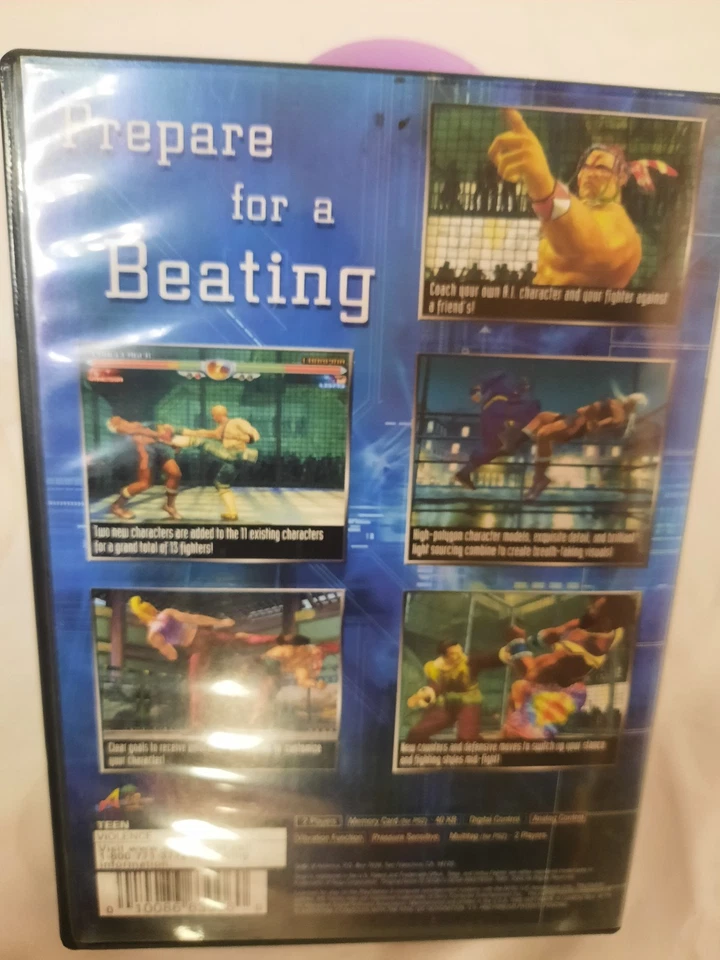 Virtua Fighter 4 Sony Playstation 2 2002 Complete with Manual - Image 3 of 3