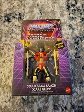 Masters of the Universe X Transformers Starscream Armor Scare Glow SEALED MISB